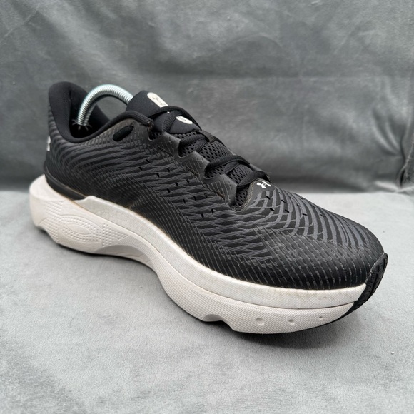 Under Armour HOVR Infinite Pro Men’s 11 Black White Running Shoes Athletic - Picture 8 of 14